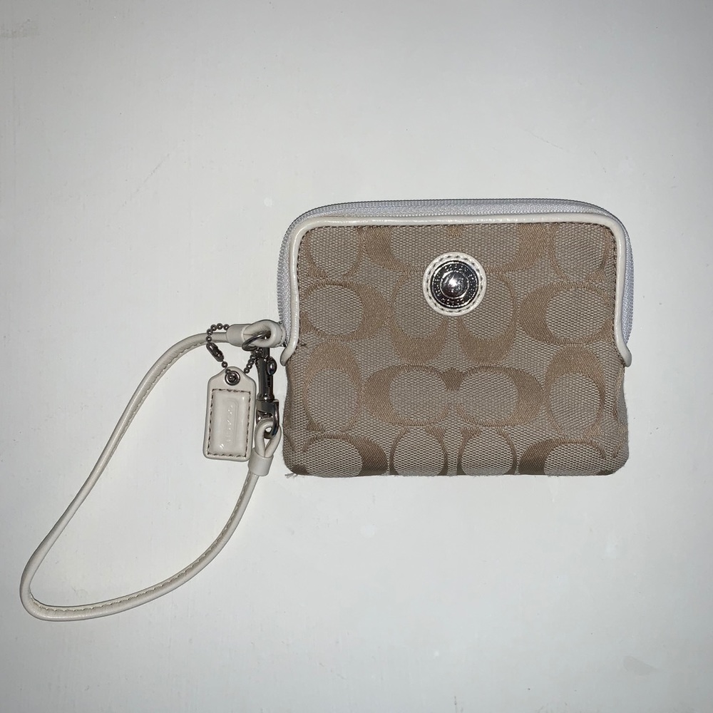 COACH wristlet wallet